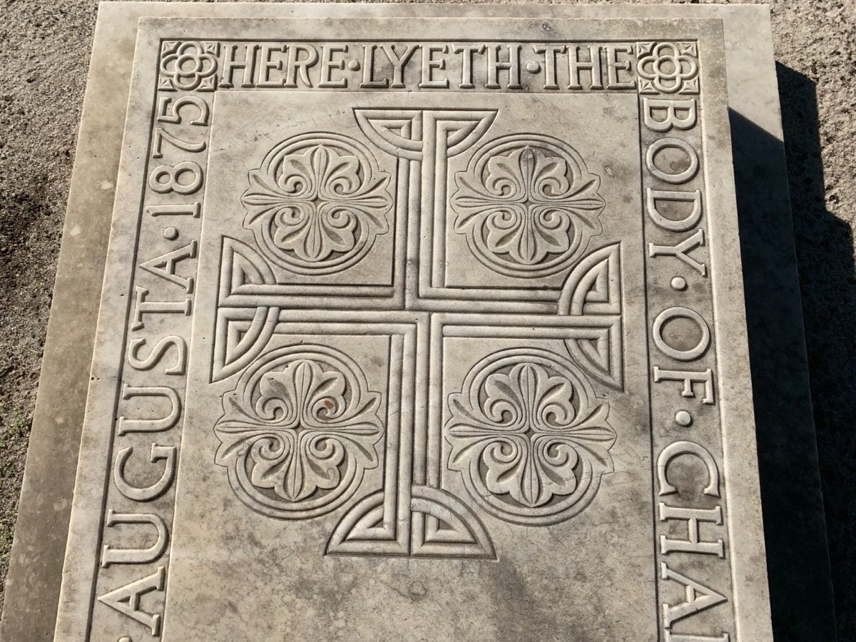 The grave of Charles Dawson Tilly, Magnolia Cemetery